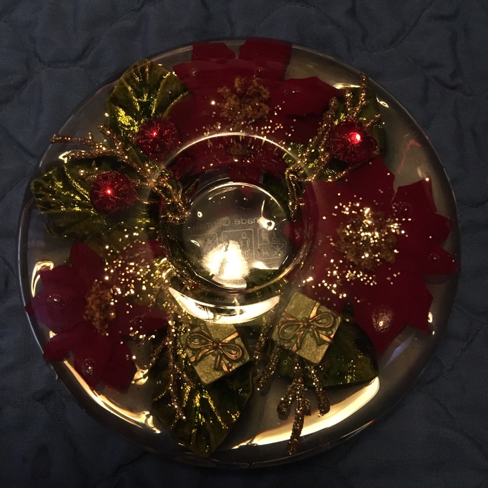 Vintage Dreamlight Traumlicht made in Germany lucite candle holder